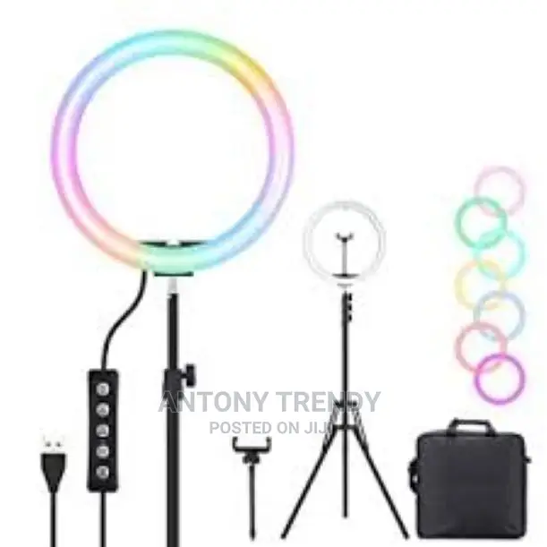 13 Inch MJ30 Rgb SOFT Ring LIGHT Fill Light 26cm Anchor Beau