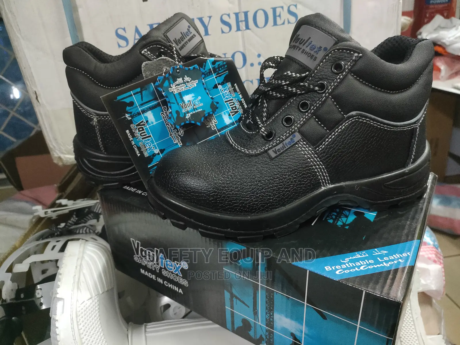 Safety Shoes With Steel Toe Cap