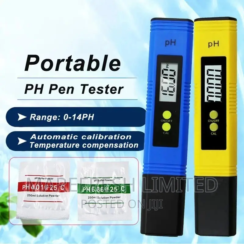 Digital Ph Meter Digital Free Calibration Powder