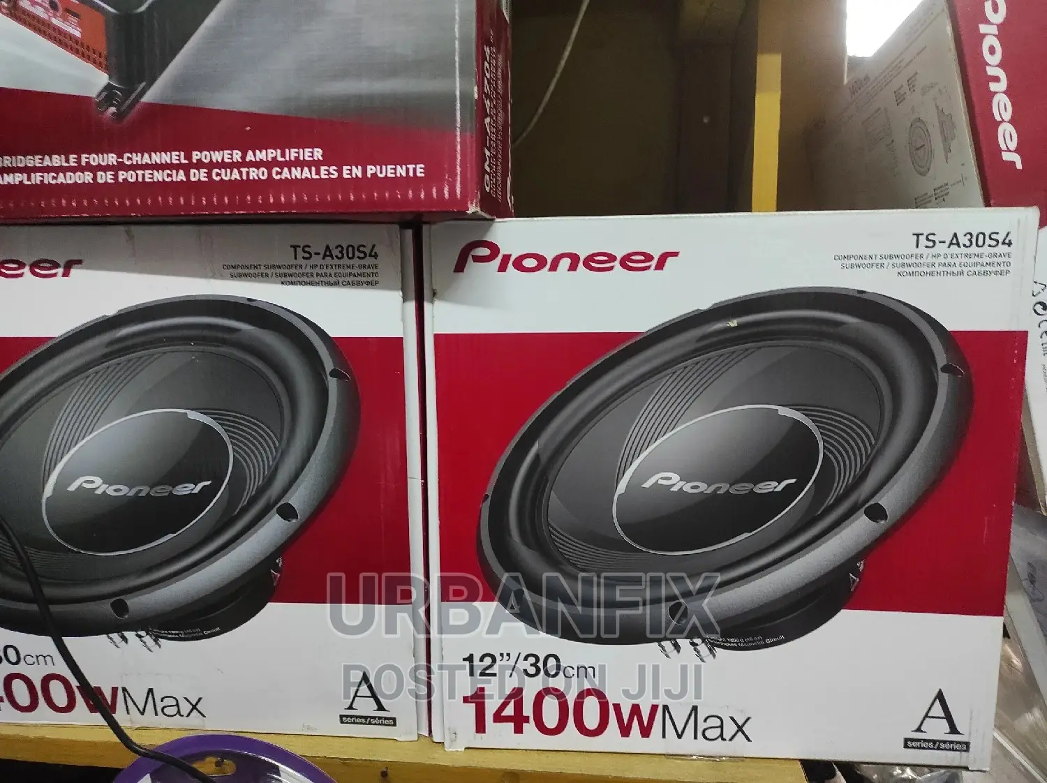 Pioneer 12 Inch 1400watts TS-30S4 With Clear Bass