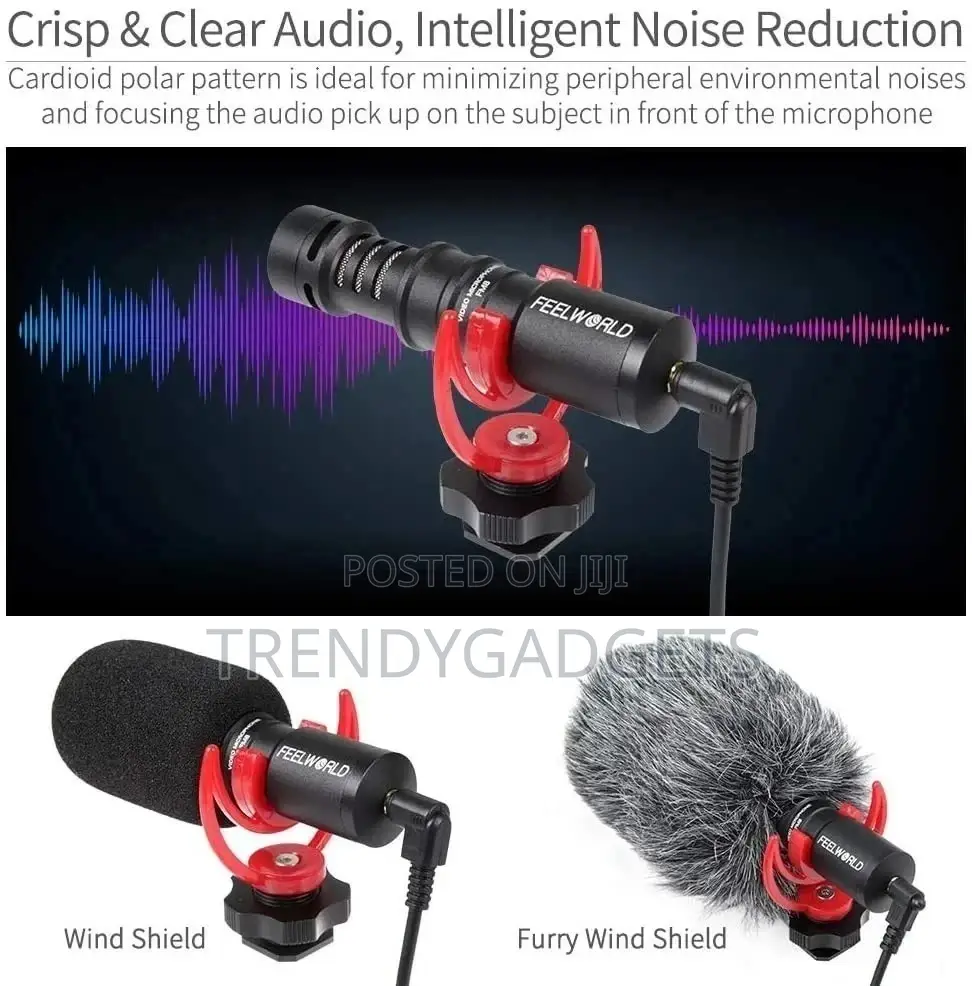 BOYA BY-MM1 Shotgun Video Microphone, Universal Compact