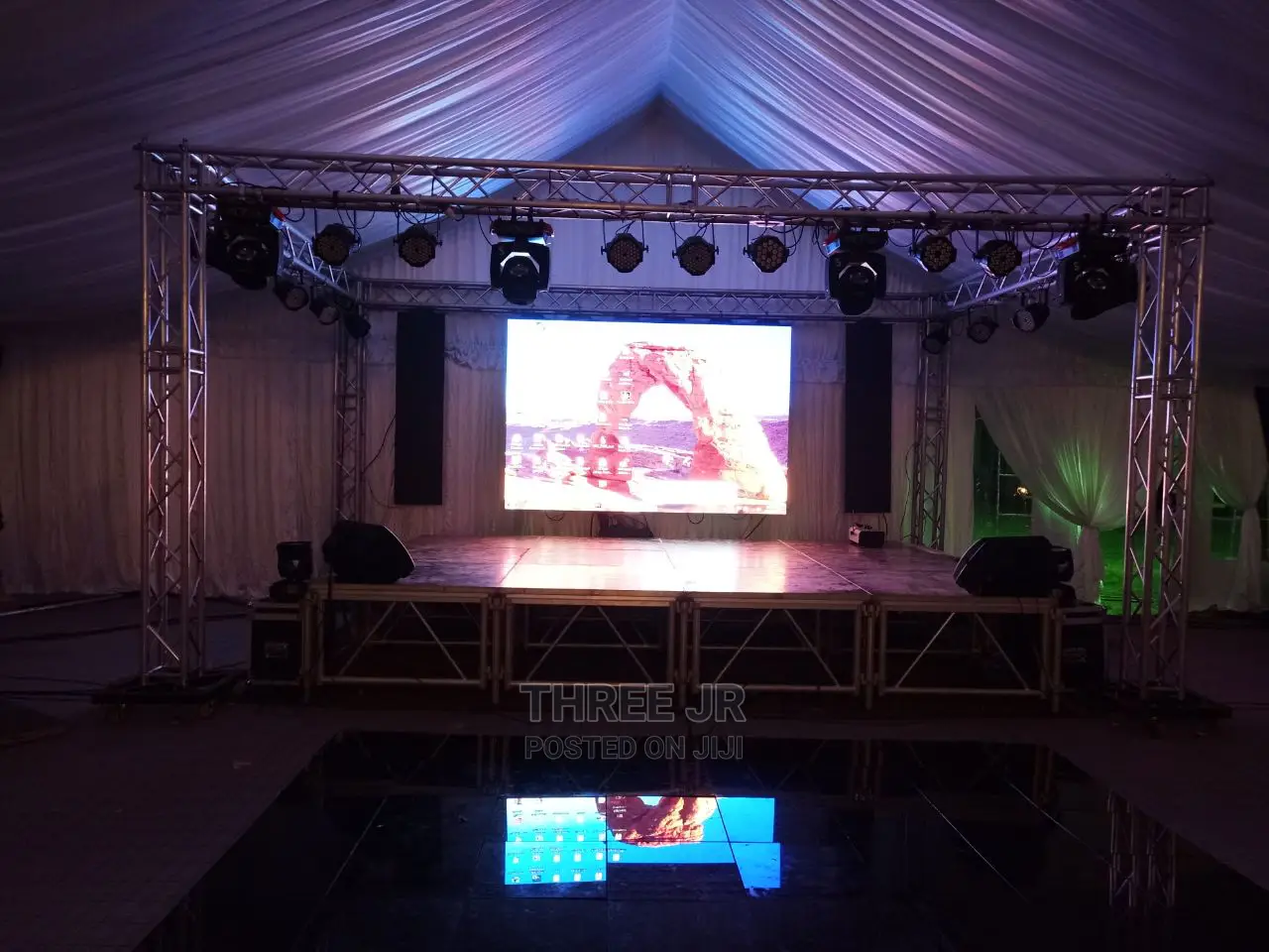 Train/Watch Match Using A Wide Rear/Front Screen Hire