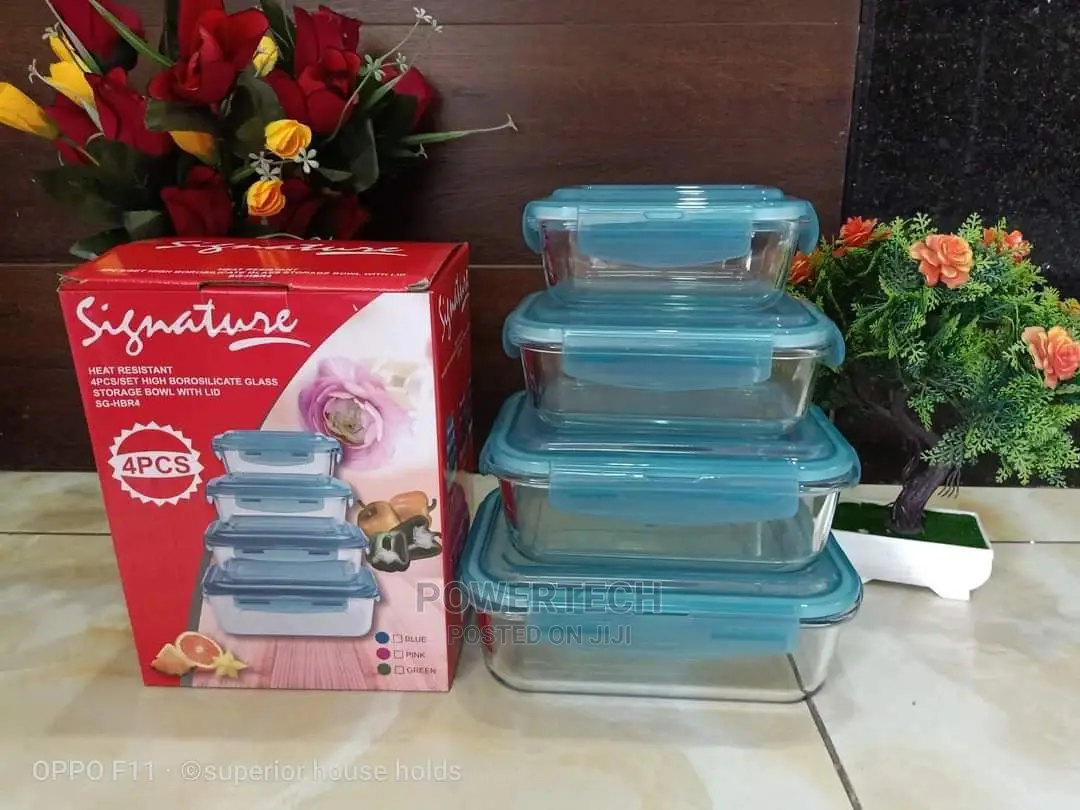 Beautiful Glass Storage Container