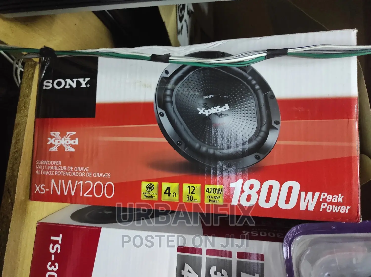 Sony Xplode XS-NW1200 12 Inch 1800watts Subwoofer