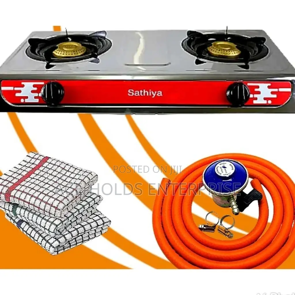Rashnik Two Burner Complete Gas Stove Cooker