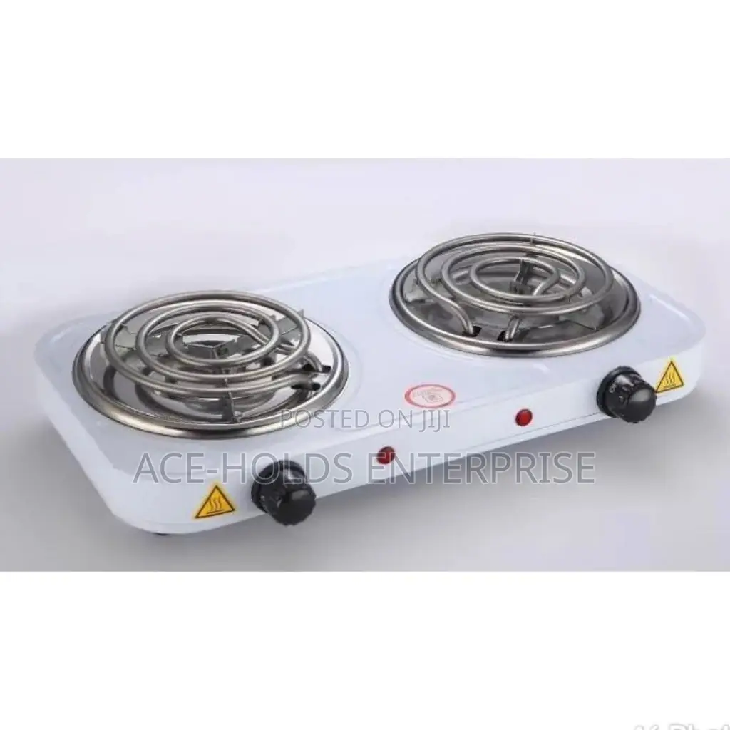 2 Burner Electric Coil With Autoignition.