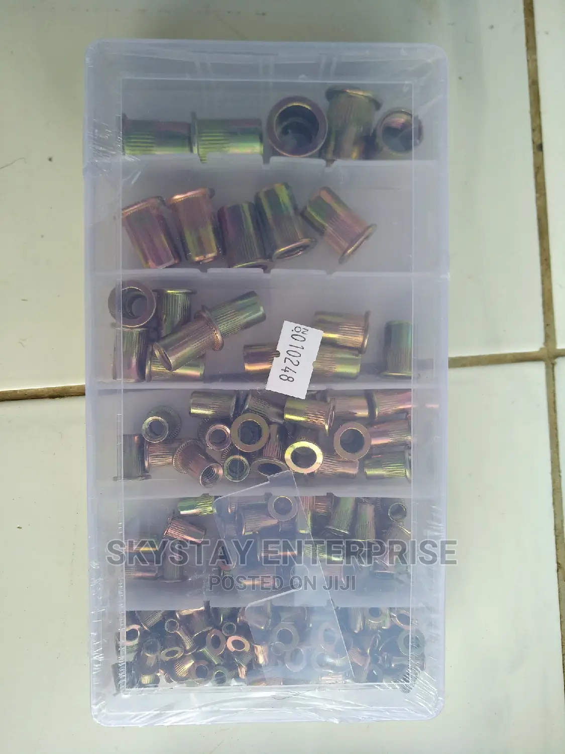 Rivet Gun Nuts 165pcs