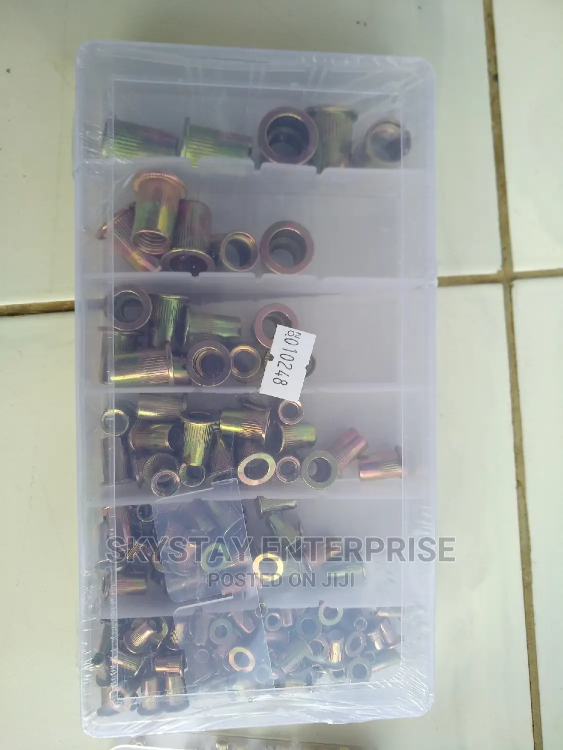 Rivet Gun Nuts 165pcs
