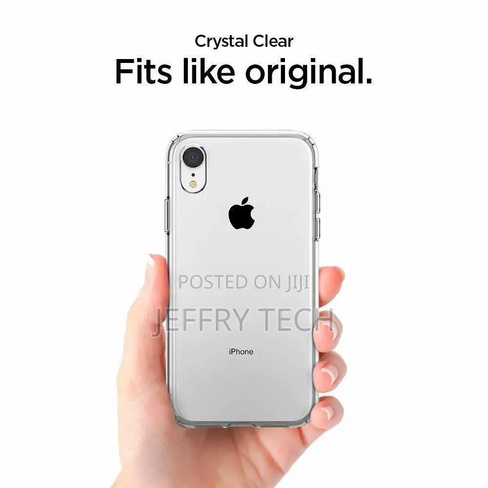 iPhone XR Case - Clear Premium Thin Soft TPU Silicone Transp
