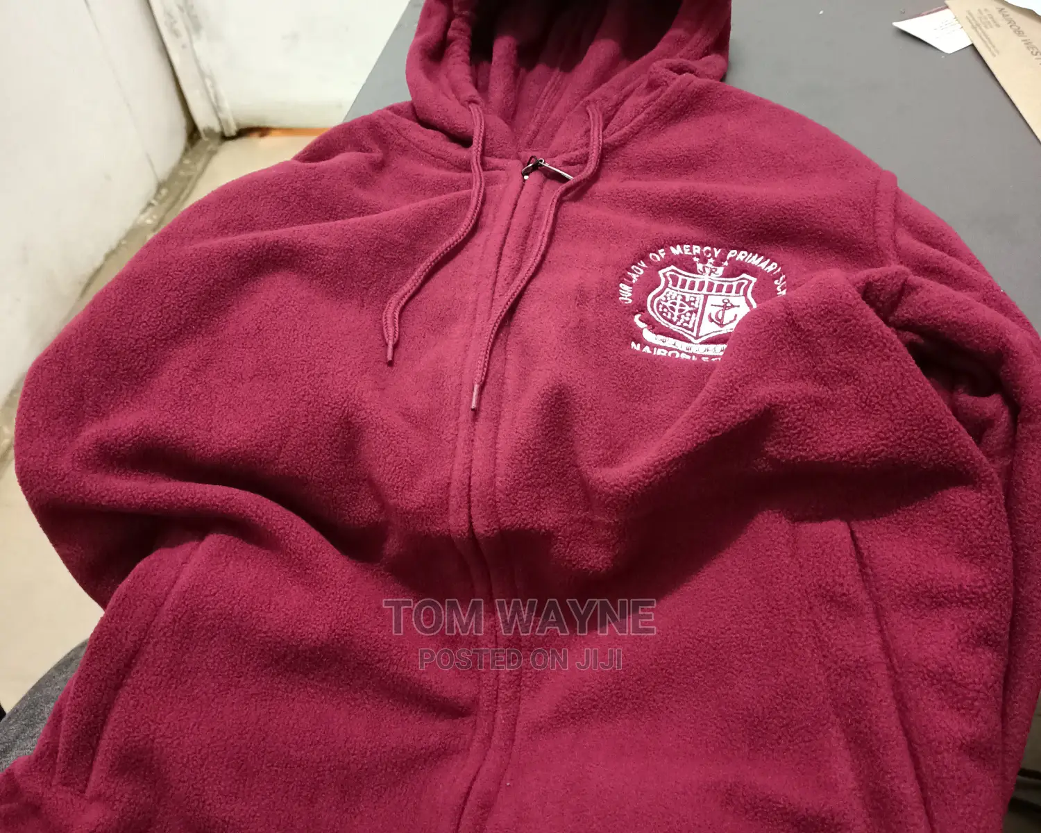 Maroon School Fleece Jackets