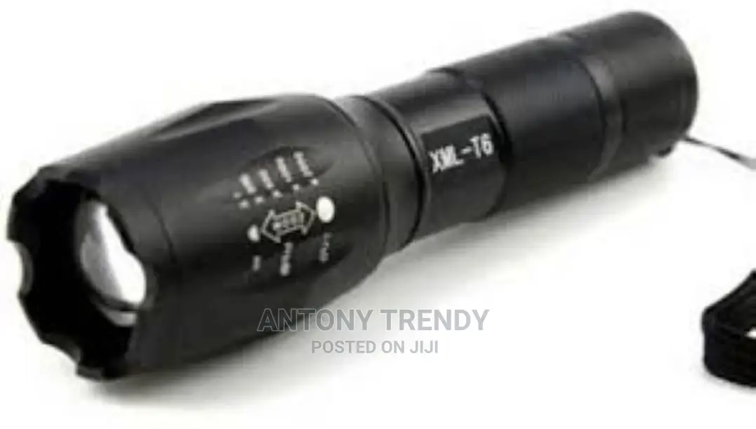Led Flashlight Ultra Bright Torch T6 Camping Light 5 S