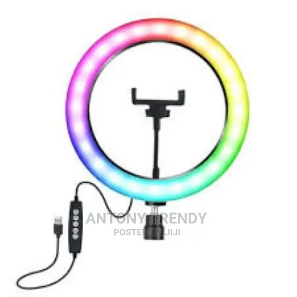 13 Inch RGB LED Selfie Ring Light 26cm Spotlight Fill Light