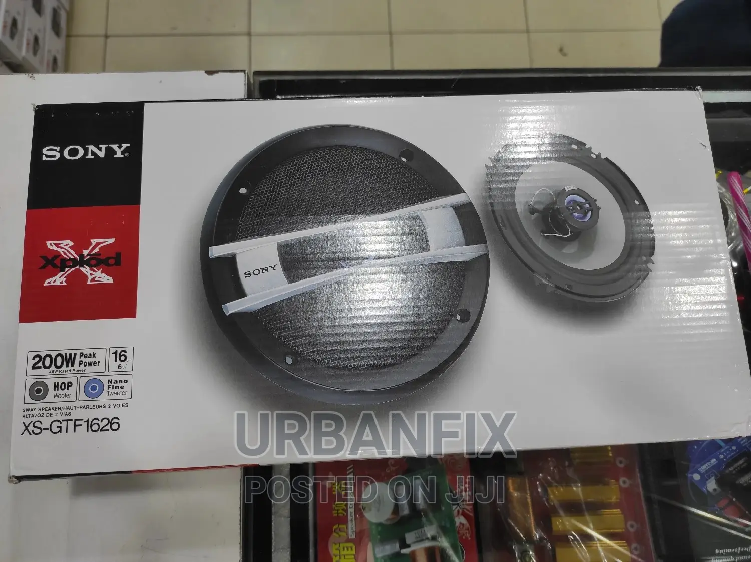 Offer Offer!! 6 Inch Powerful Sony Car Door Speakers- A Pair