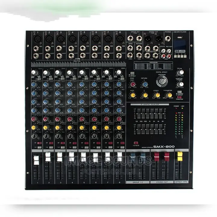 Plain Mixer, Martin Audio 8channel