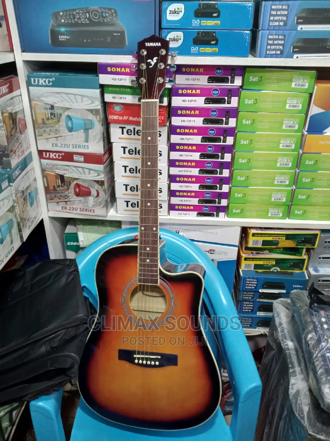 Semi Acoustic Yamaha Guitar