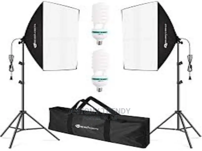 Emart Softbox Lighting Kit Photo Studio Equipment Photograph