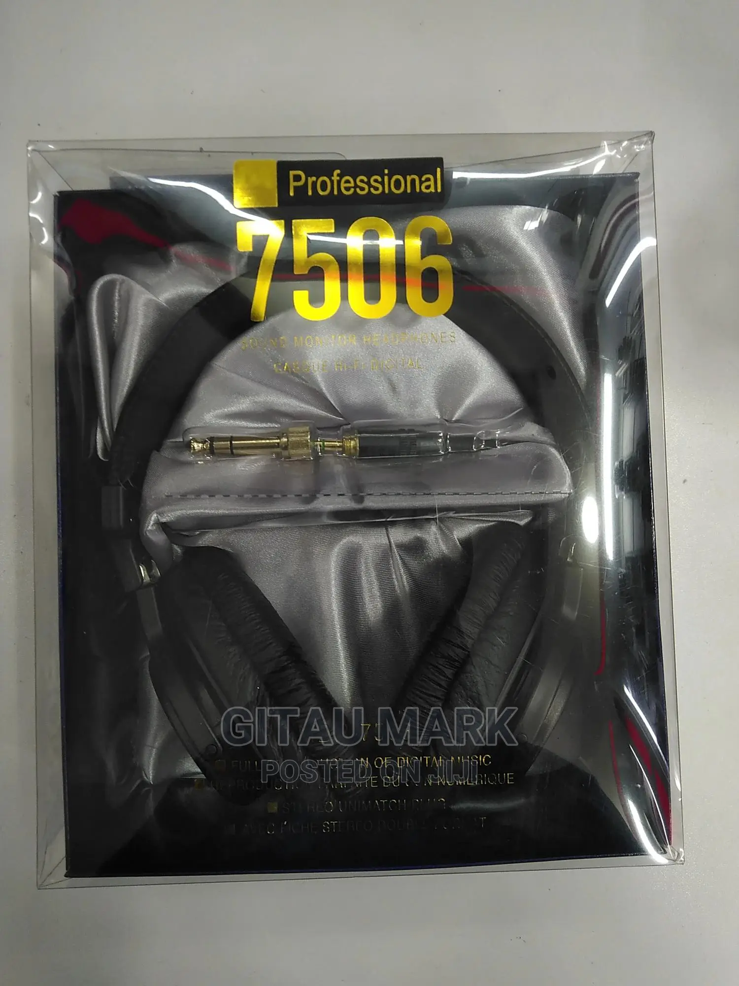 Sony MDR7506 Professional Large Diaphragm Headphone