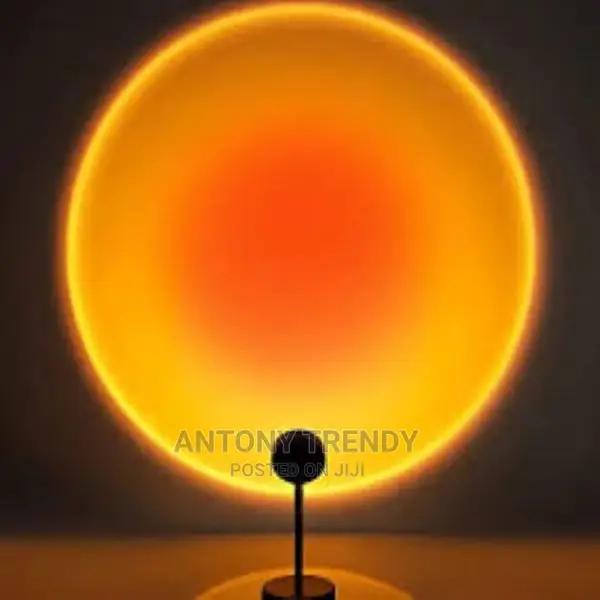 Sunset Projection Lamp, 180 Degree Rotation Rainbow Projecti