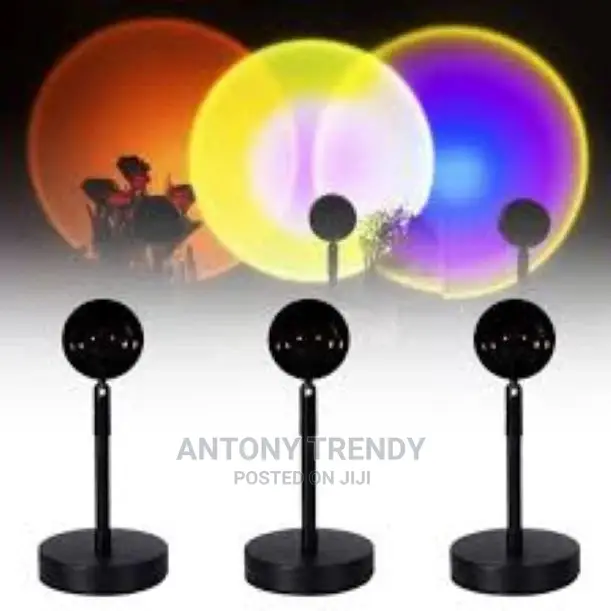 Sunset Lamp, Sunset Lamp Projection, 4 in 1 Color Changing S