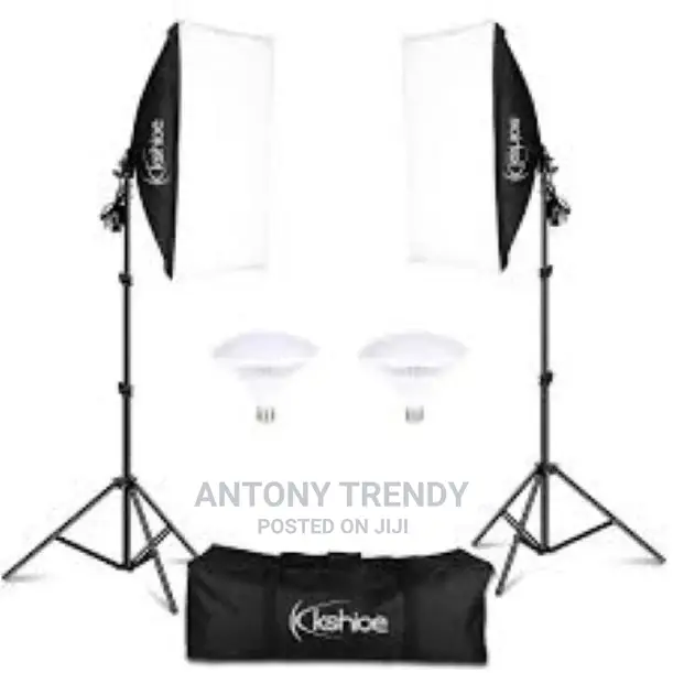 Photography 50x70cm Softbox Lighting Kits Professional Light
