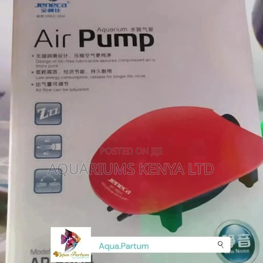 Air Pump,Jeneca 2 Nozzle, Aquarium Air Pump.