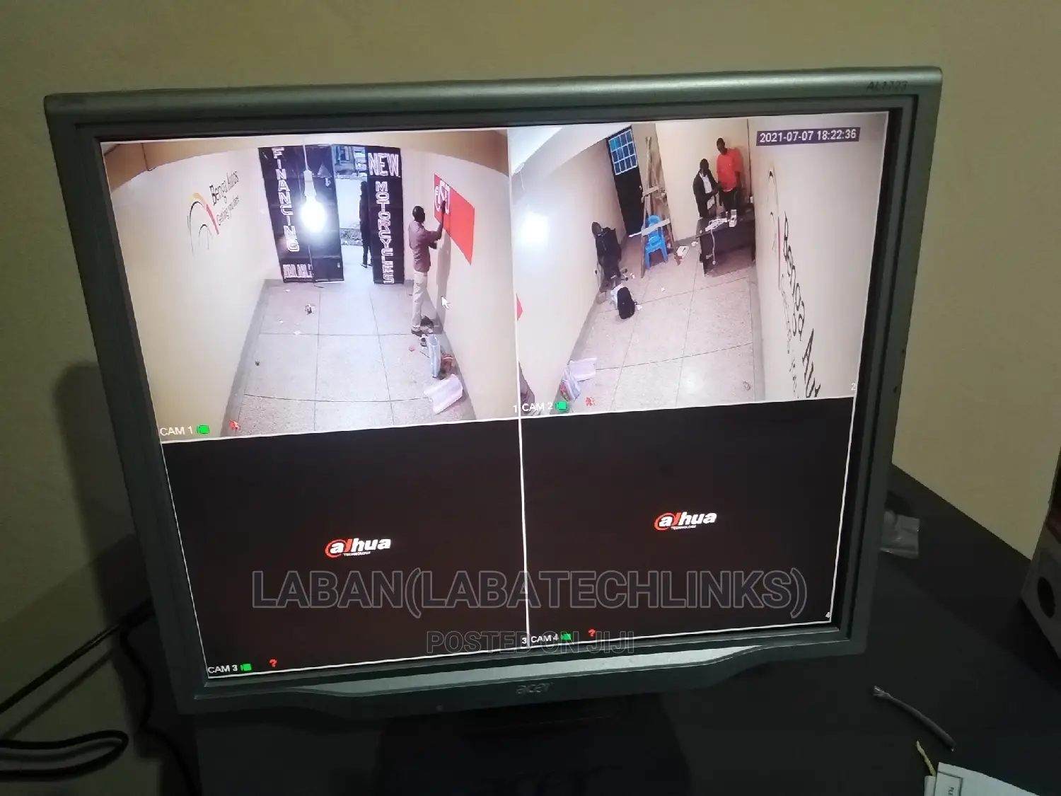 2 Cctv Camera and Labour