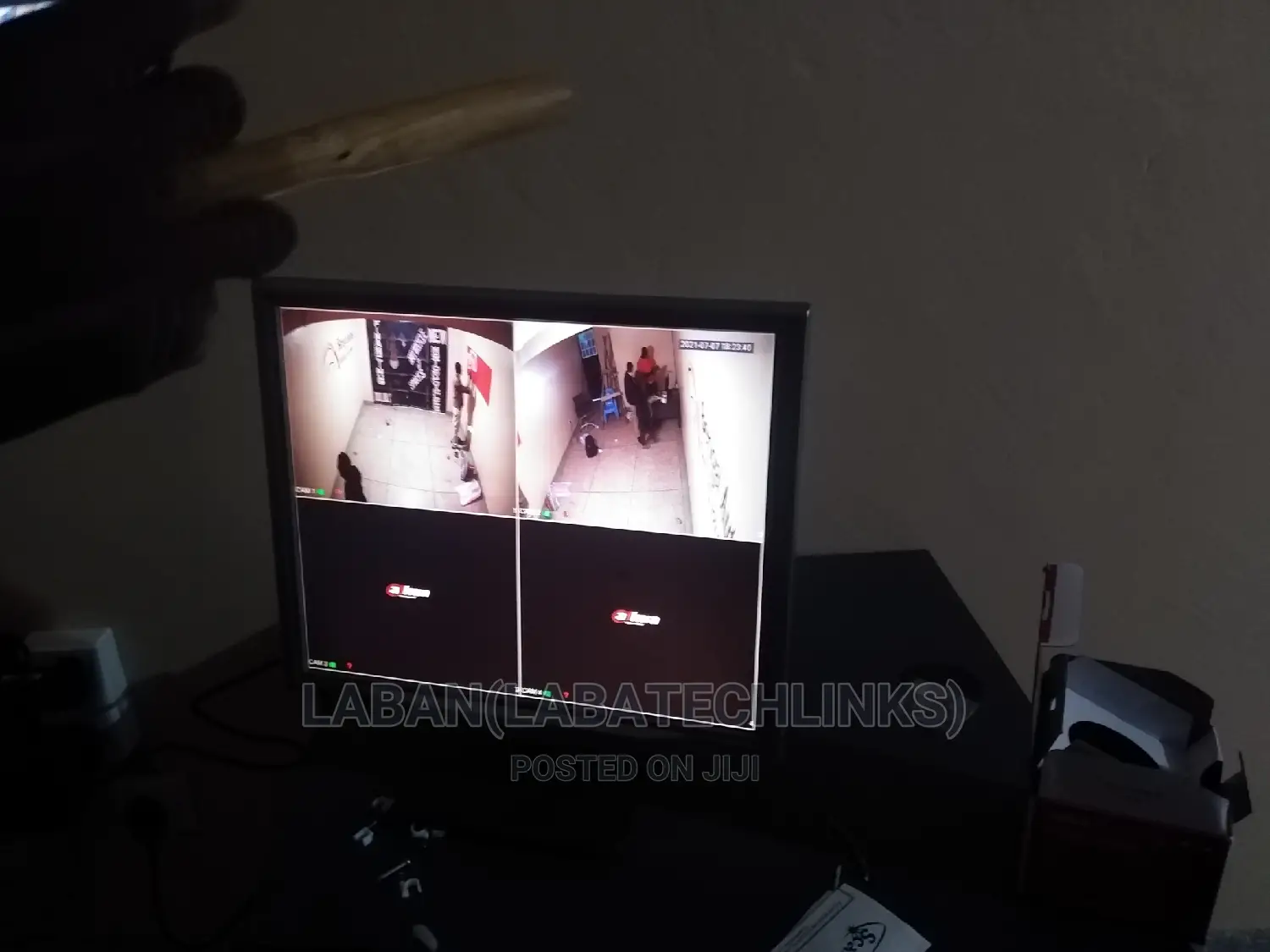 2 Cctv Camera Kit Full Hd