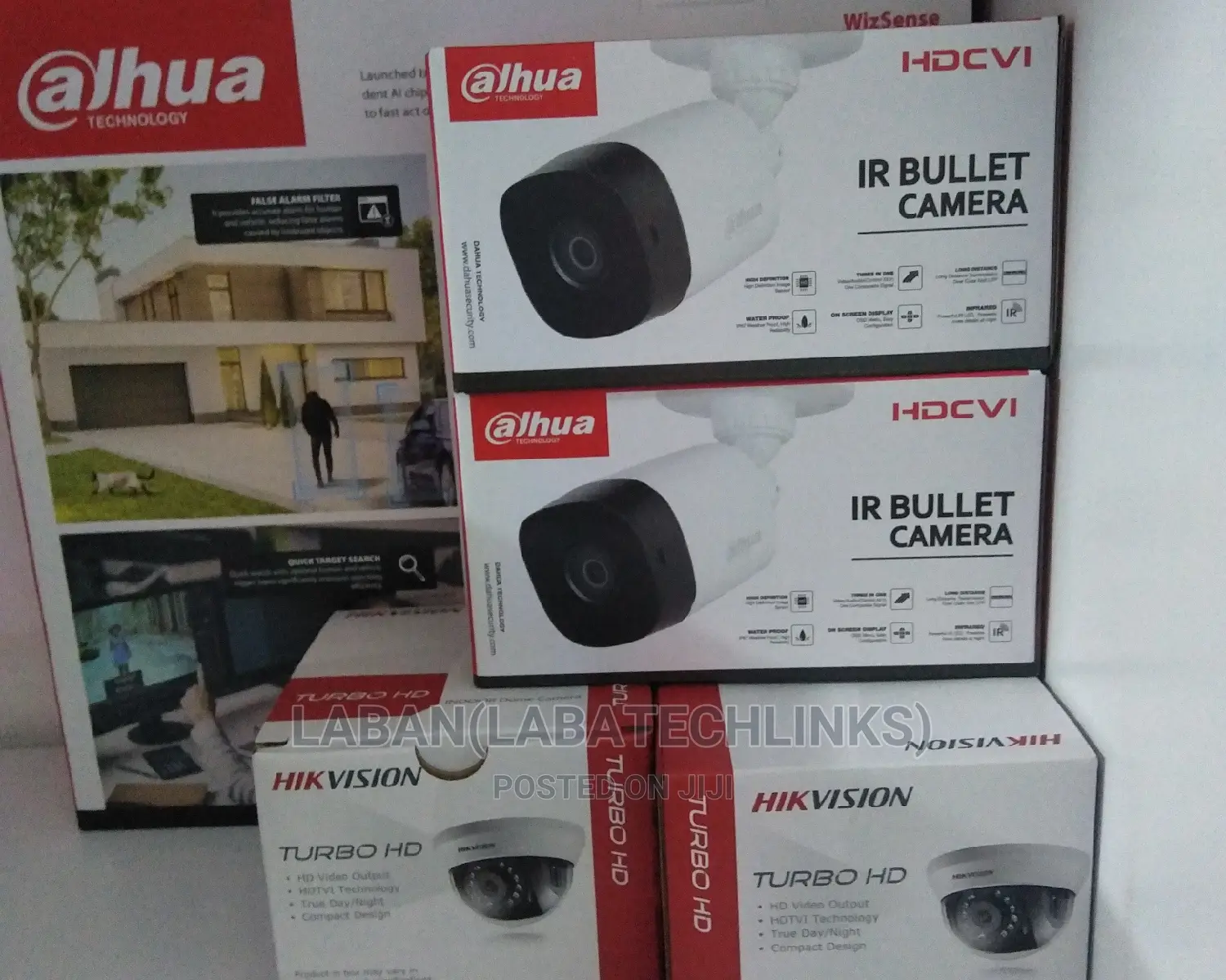 4 CCTV Full Kit Set and Installation