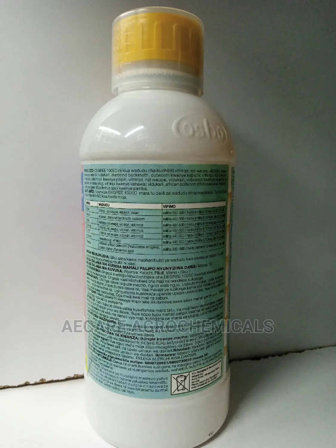 Alpha Degree 100ec Insecticide 1 Litre
