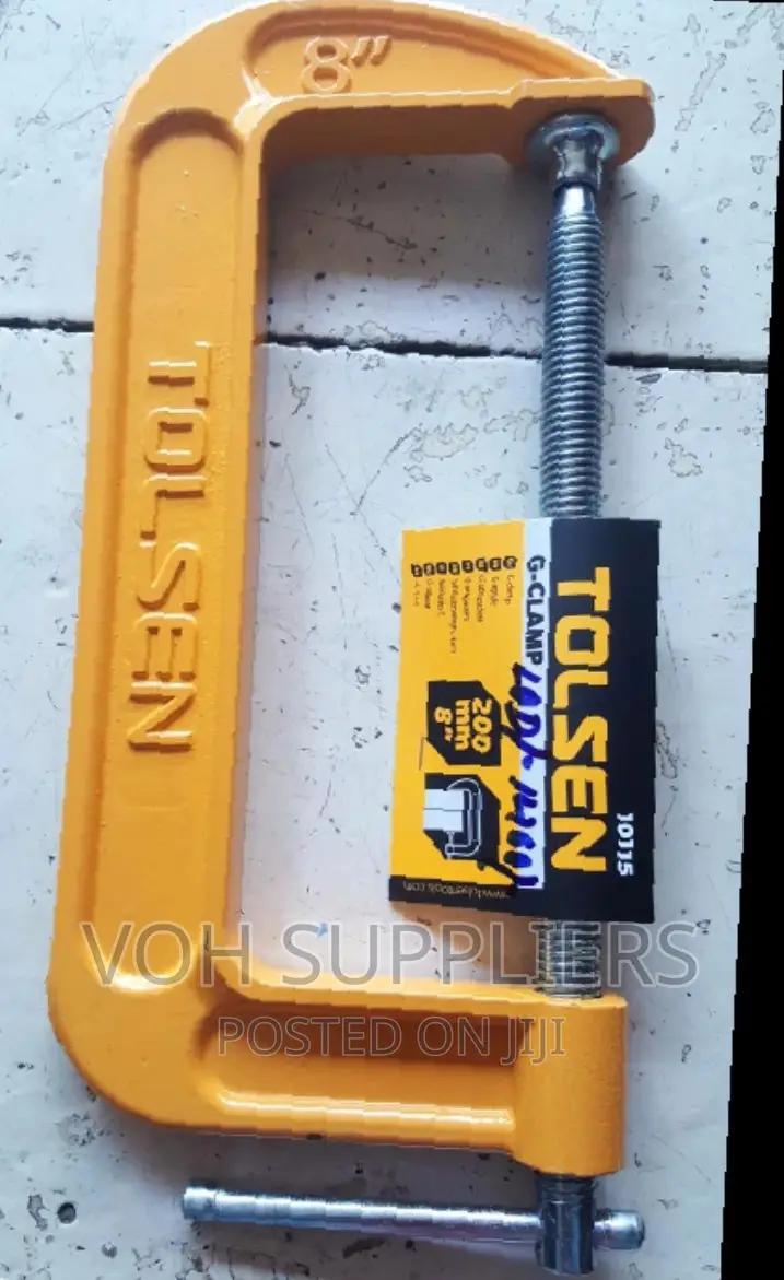 Tolsen G Clamp 8"