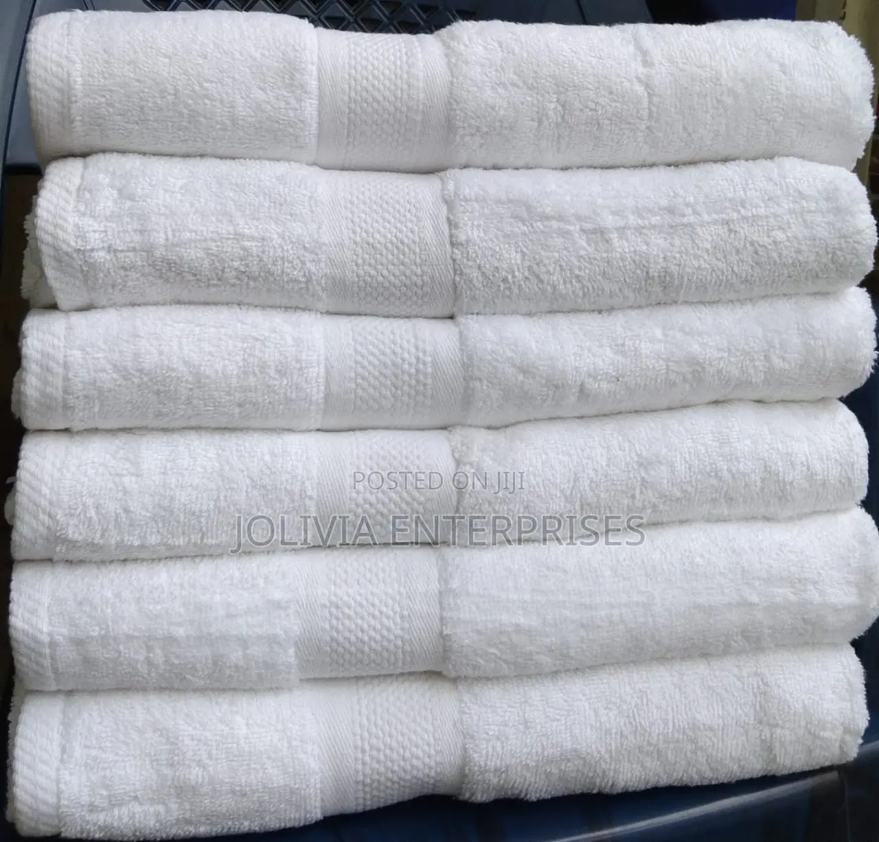White Cotton Towel