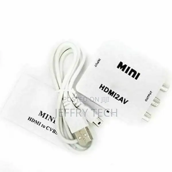 Digital HDMI to RCA Composite Video Audio AV CVBS Adapter Co