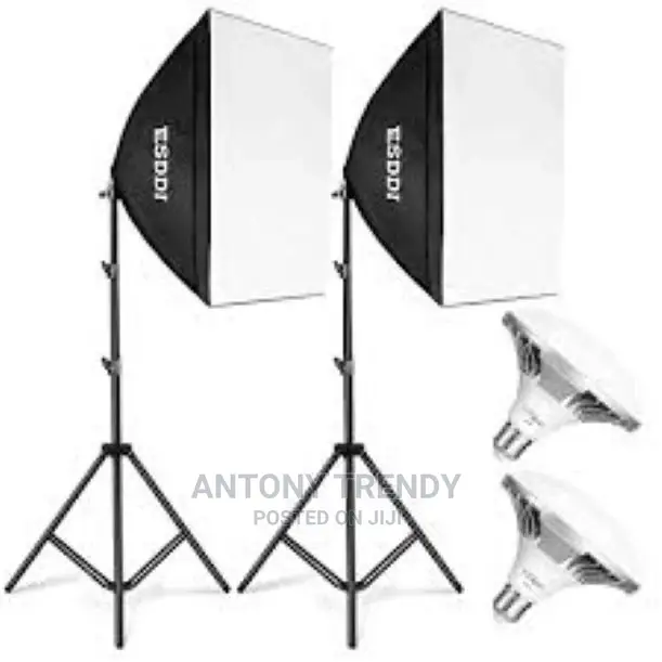 50*70cm Photography Softbox Kit Cube Umbrella Lighting Softb