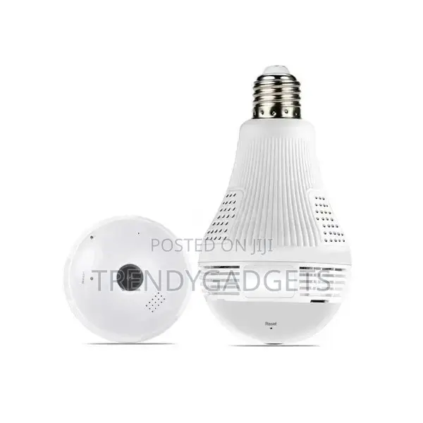 360° Degree Fisheye Hidden Wifi IP Bulb
