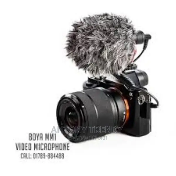 Boya by-Mm1 Video Microphone Youtube Vlogging Facebook Lives