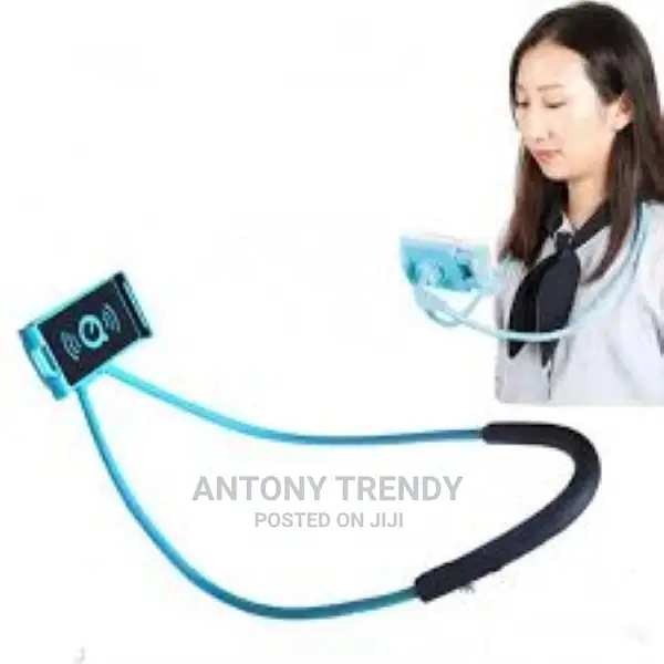 New Lazy Neck Phone Holder Stand Desk 360 Degree Rotation Mo