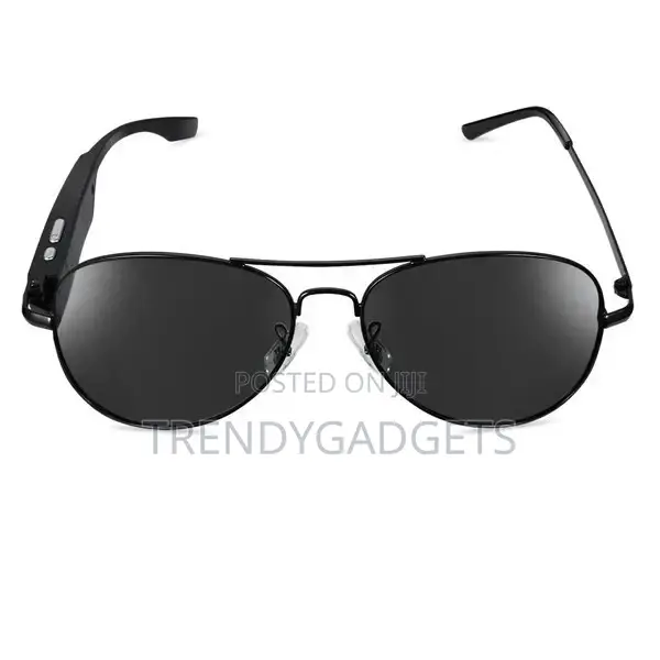 K3-A Black Bluetooth Wireless Sunglasses With Earphone Pola