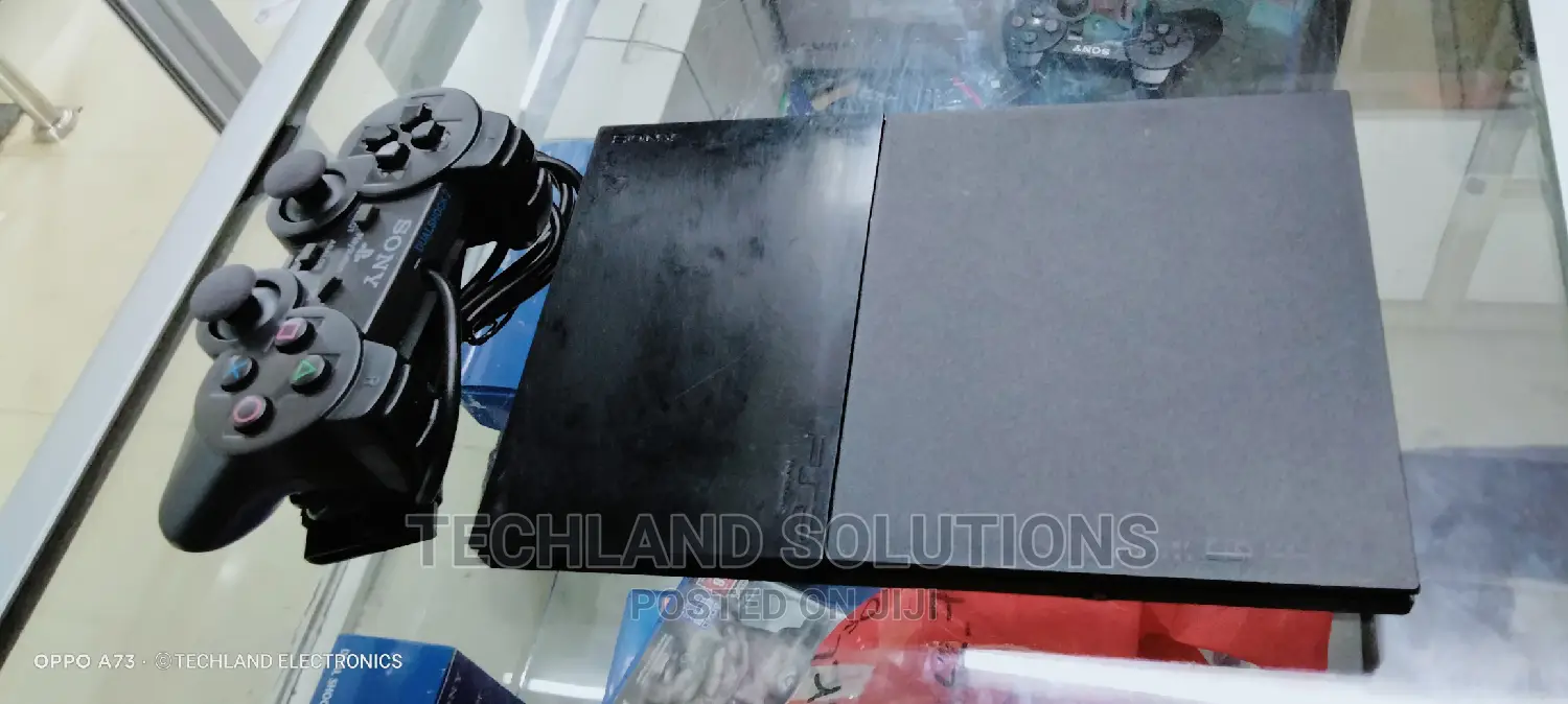 Chipped Slim Ps2 With 10 Games