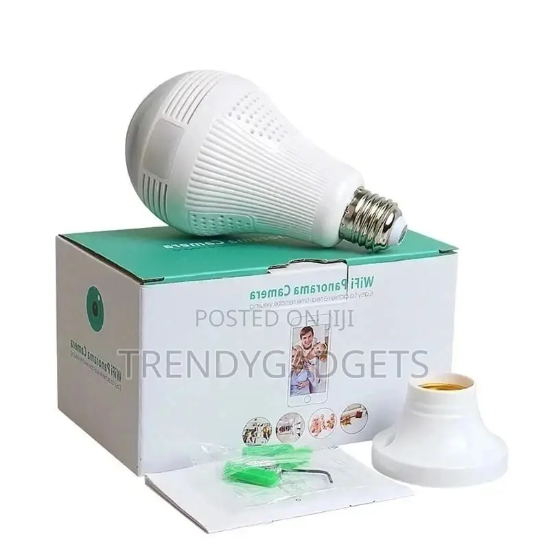 Camera Light Bulb Home Security