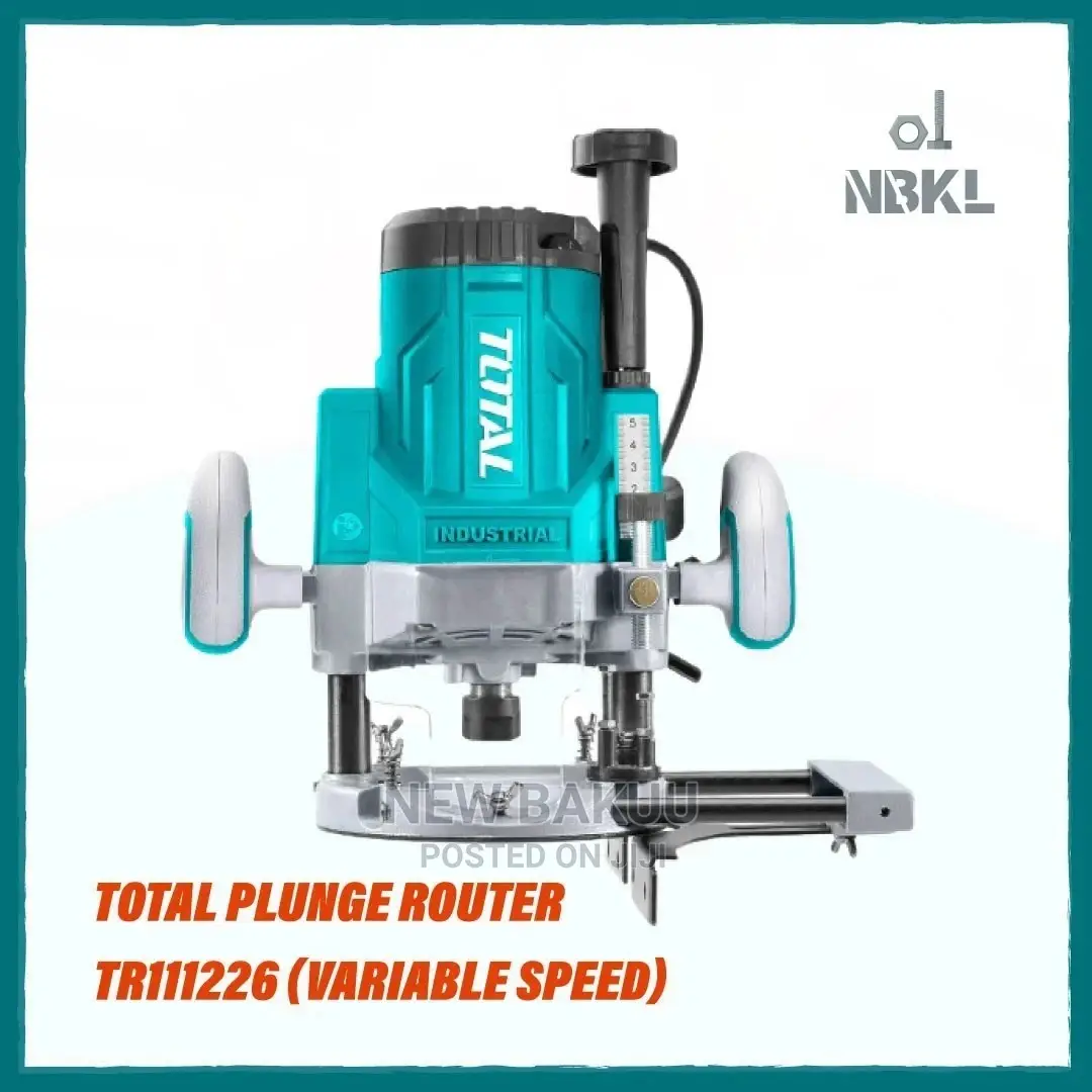 Total TR111226 Plunge Router 2200W (Variable Speed)