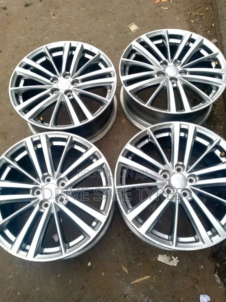 Subaru Outback Original Rims 17 Inch Set Silver Ex Japan