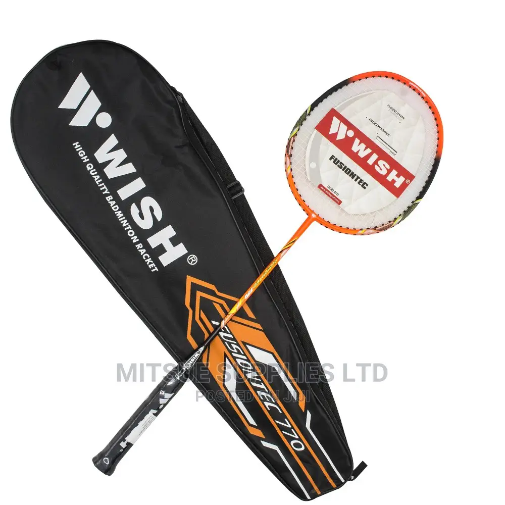 WISH Badminton Racket- FUNSIONTEC 770- Without Joint