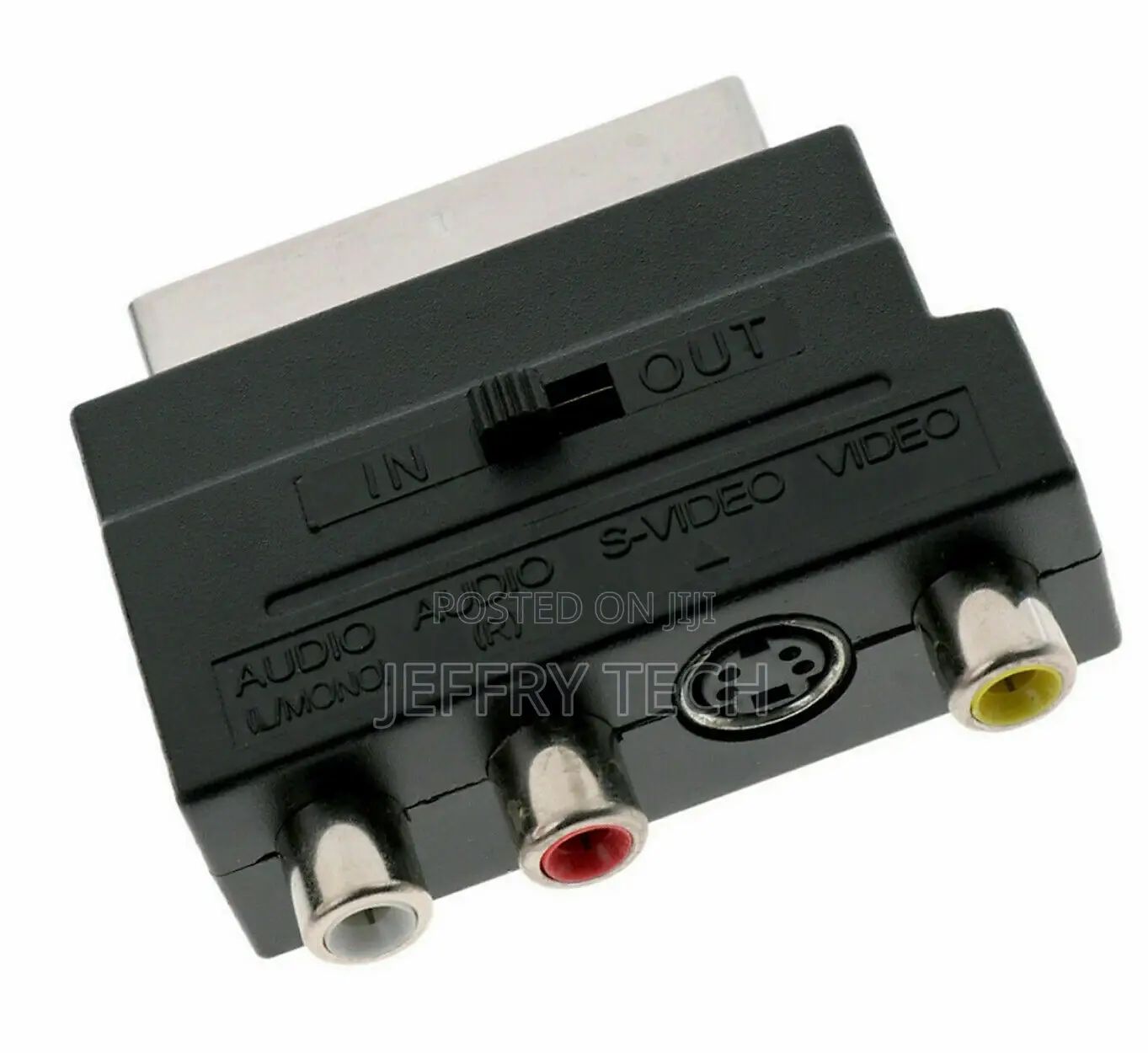 Adapter RGB Scart 3 Rca + S-Video 20 Pin Scart