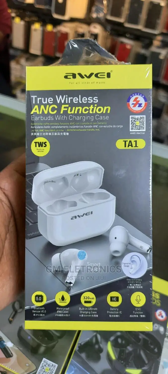 Awei Ta1 | Active Noise Cancelling Bluetooth Earbud