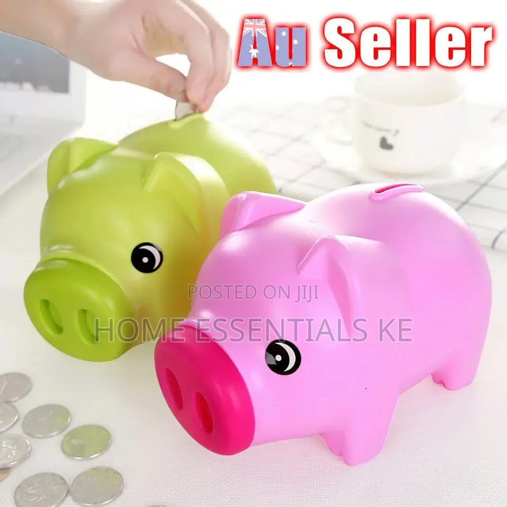 *Kids Piggy Saving Bank Blue,Pink Green*
