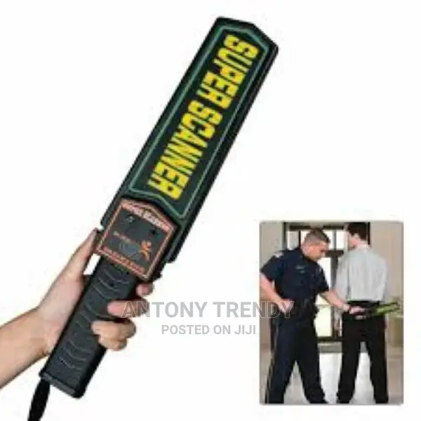 Super Scanner Metal Detector + Rechargeable Battery + Charge