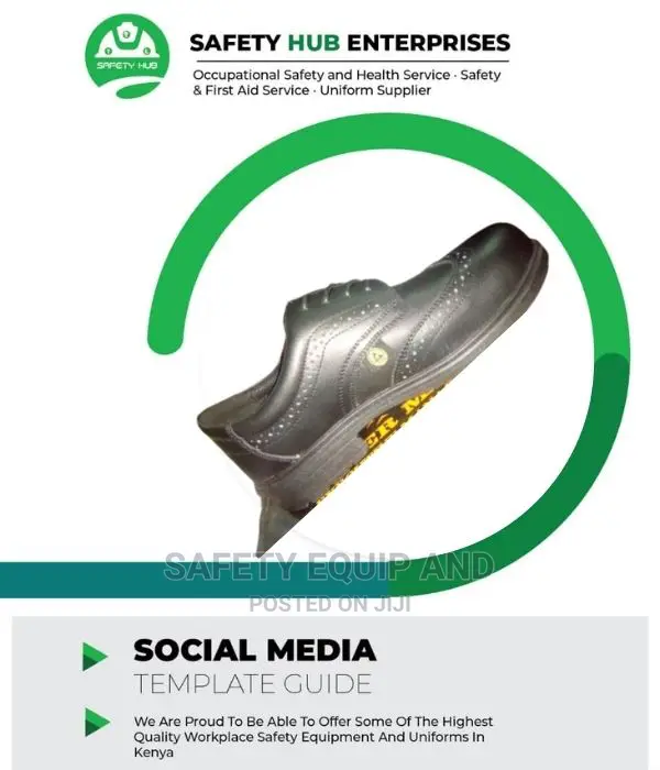 ISO CE Managers Safety Shoes in Kenya