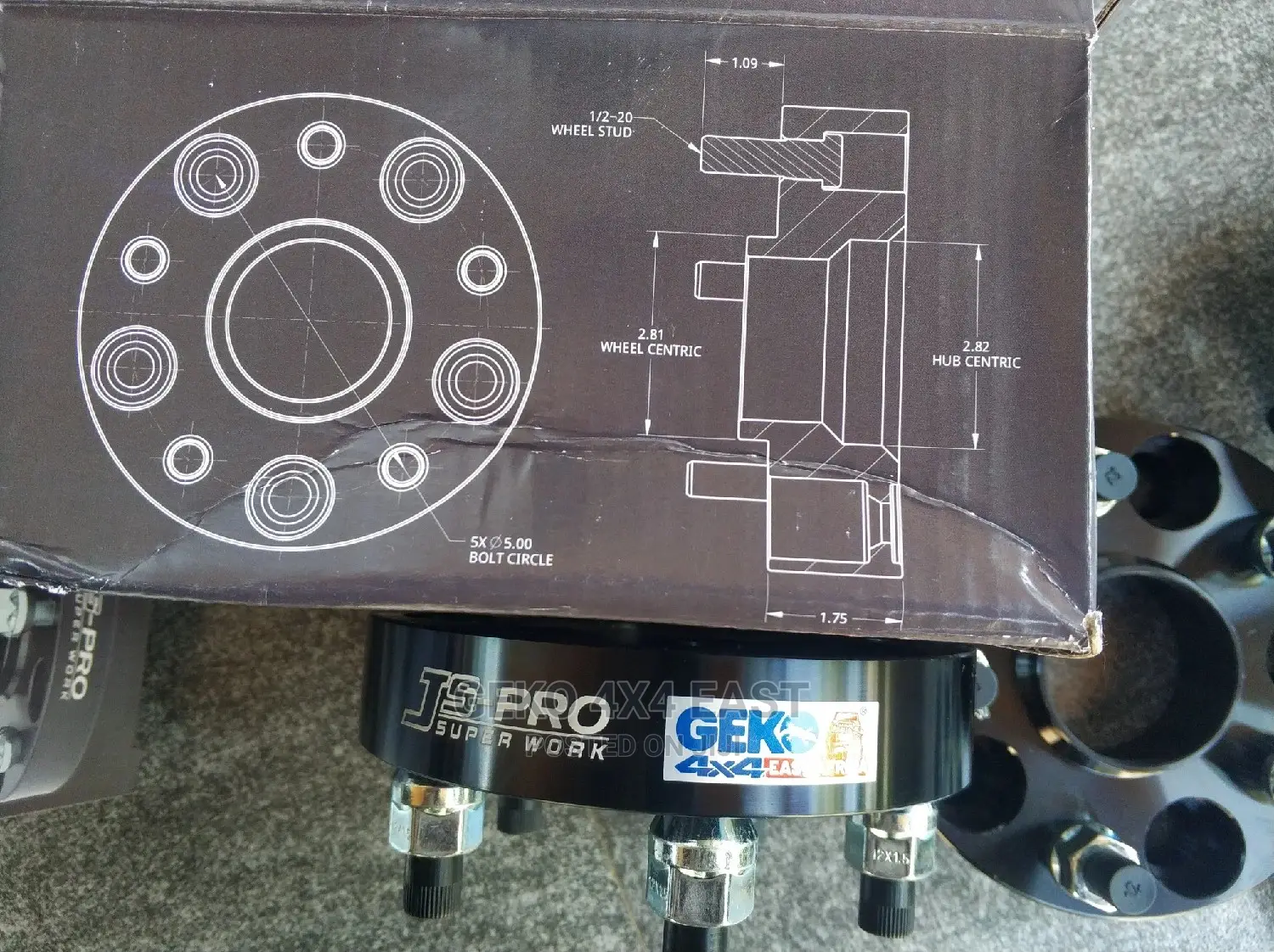 TOYOTA, SUZUKI Wheel Spacer PCD 5x114.3 CB 60.1 25mm THICK