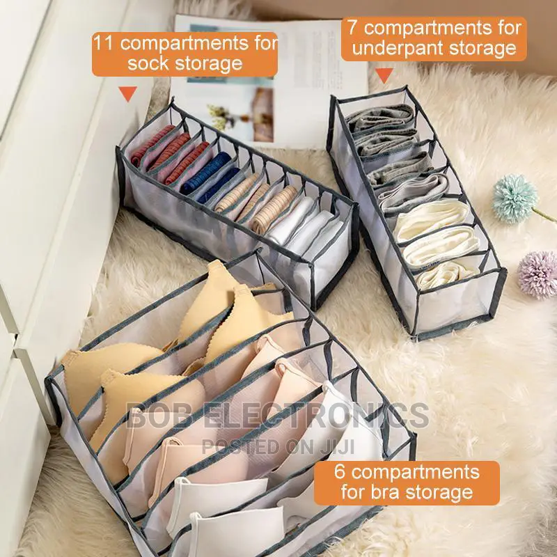 3 Pcs Undergarments Organizer