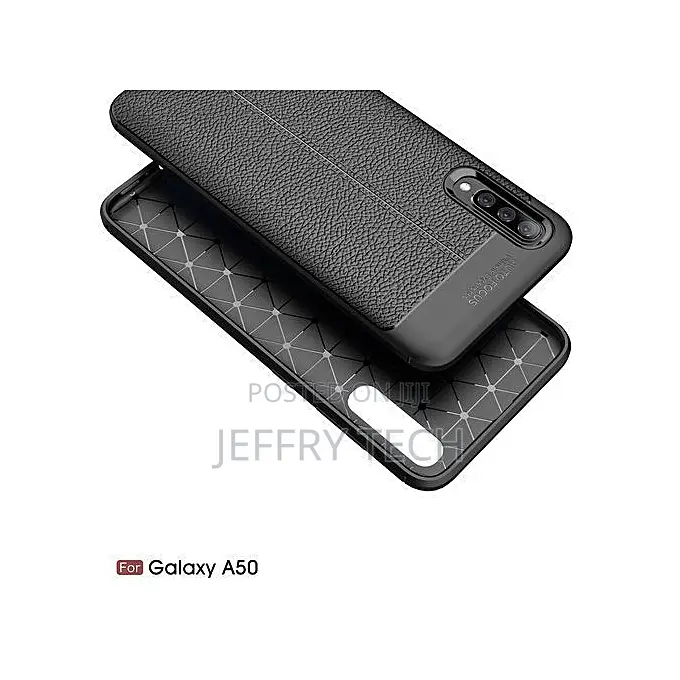 Samsung Galaxy A50 Litchi Pattern Silicone Case